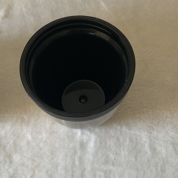 Thermos Silver and Black Insulated Flask - Picture 2 of 5